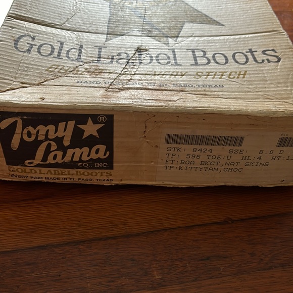 Dan Post Snakeskin Women’s boot tan beige used antique 21159 4218 740 908 1 83 - Picture 15 of 16